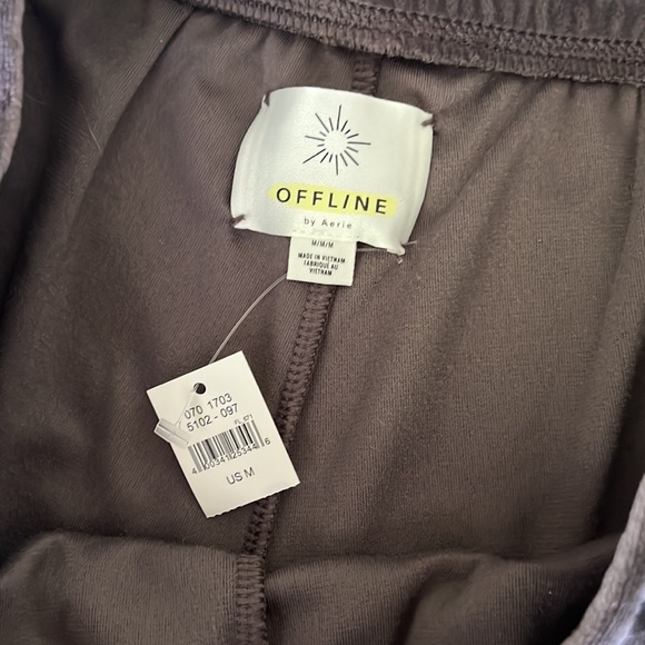 Aerie Offline velour jogger sweatpants, M- NWT - Picture 3 of 5